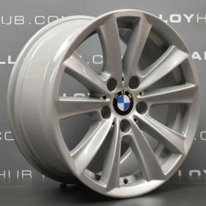 Genuine BMW 5 series F10 F11 Style 236 9 Spoke 17" inch Alloy Wheels with Silver Finish 36116780720