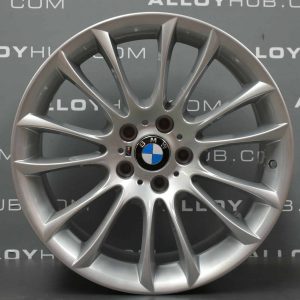 Genuine BMW 5/7 Series 302M Sport V Spoke 19" Inch Alloy Wheels with Silver Finish 36117841819 36117841822