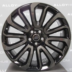 Genuine Land Rover Range Rover 22" inch Style 16 7007 Alloy Wheels with Black & Grey Two Tone Finish LR039141