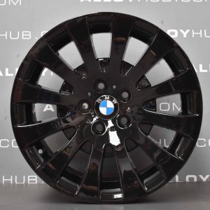 Genuine BMW 6 Series E63/E64 Style 118 18″ inch Alloy Wheels with Gloss Black Finish 36116758777 36116765306