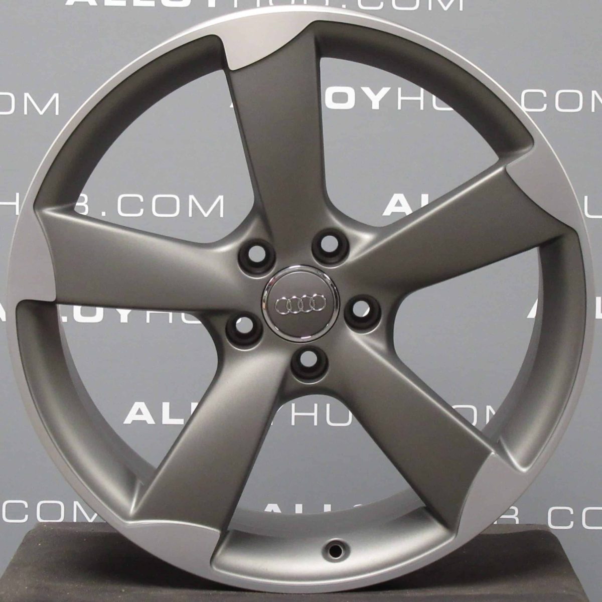 Genuine Audi A6 4G Rotor Arm 20" Inch Alloy Wheels with Grey & Diamond Turned Finish 4G0 601 025 BP