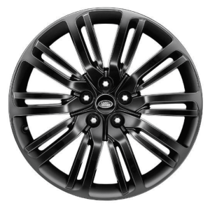 Genuine Land Rover Discovery 5 Style 1012 21" inch 10 Spoke Alloy Wheels with Gloss Black Finish LR0181585