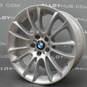 BMW 5/7 Series 302M V Spoke Sport Silver 19" Alloy Wheel
