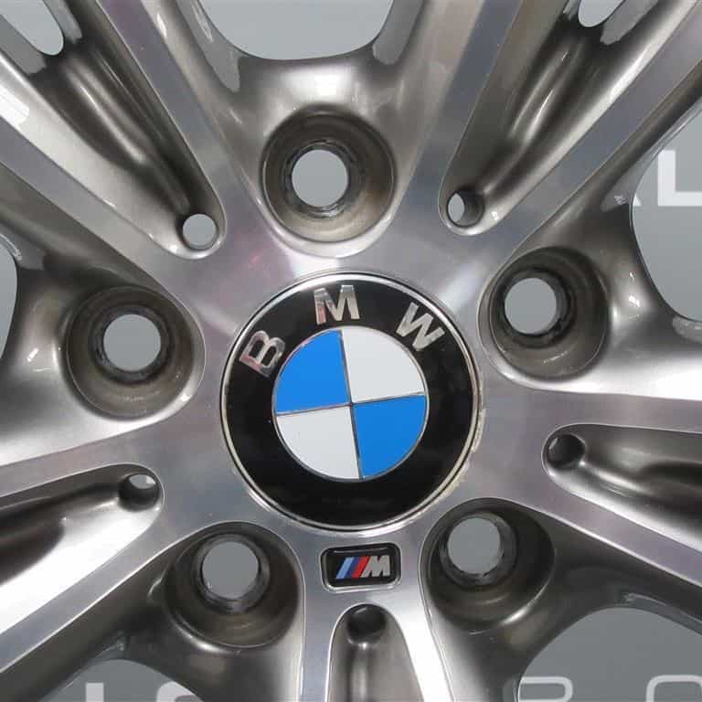 Genuine BMW 3/4 Series Style 442M Sport 19" Inch Alloy Wheel with Ferric Grey & Diamond Turned Finish 36117846493 36117846494