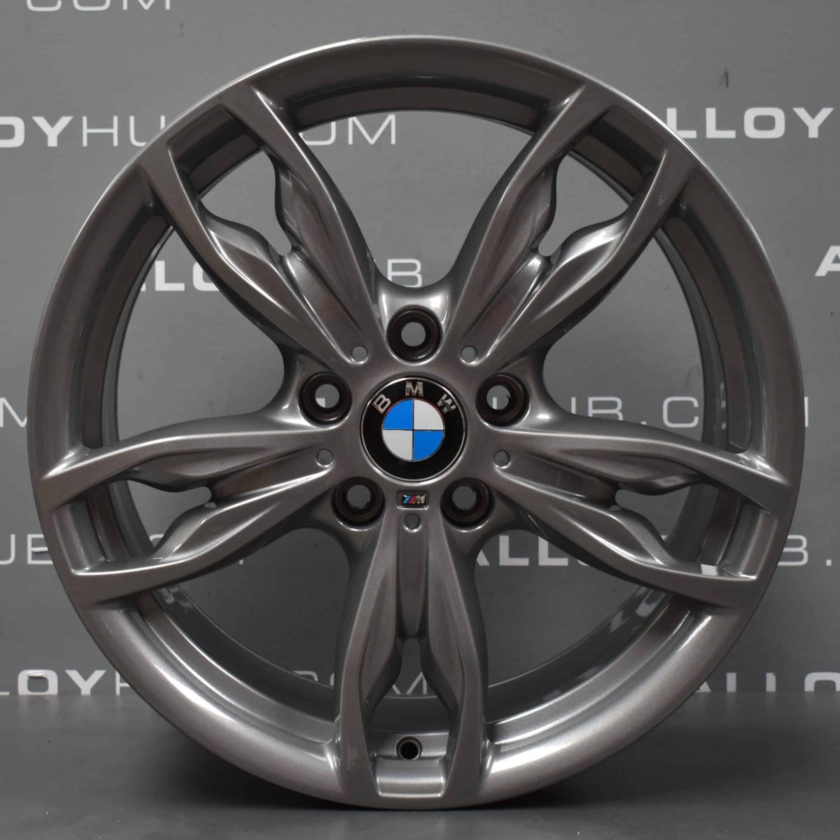 Genuine BMW 1/2 Series 436M Sport 18" Inch Alloy Wheels with Ferric Grey Finish 36117845870 36117845871