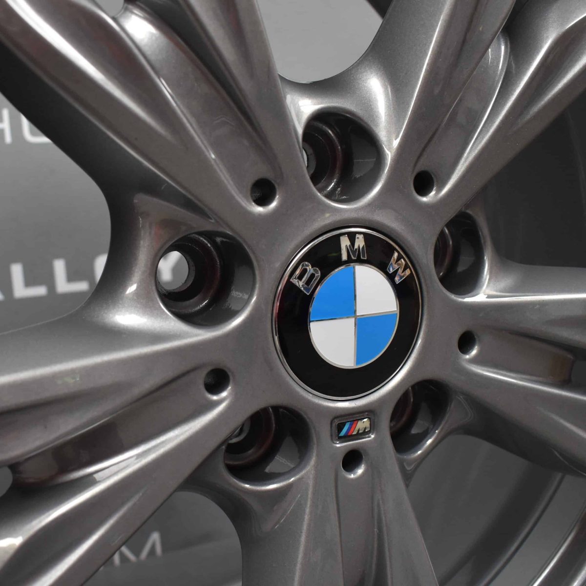 Genuine BMW 1/2 Series 436M Sport 18" Inch Alloy Wheels with Ferric Grey Finish 36117845870 36117845871