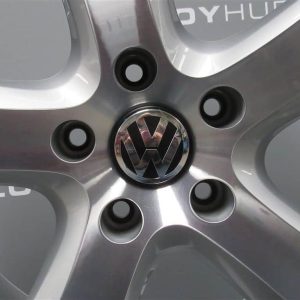 Volkswagen Touareg 5 Spoke Silver/Diamond Turned 20" Alloy Wheel
