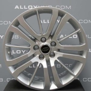 Genuine Land Rover Range Rover HST Style 3 15 Spoke 20" Inch Alloy Wheels with Sparkle Silver Finish LR008549