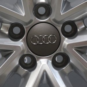 Genuine Audi A6 RS6 5 Twin Spoke 20" Inch Alloy Wheels with Silver Finish 4G9 601 025 M