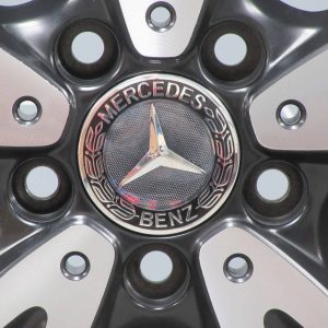 MERCEDES-BENZ CLA 16" 5 Twin Spoke Black/Polished Alloy Wheel