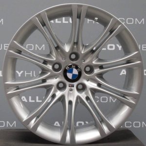 Genuine BMW Z4 E85 E86 E89 Style 135M Sport MV2 10 Double Spoke 18" inch Alloy Wheels with Silver Finish 36117896470 36117896490
