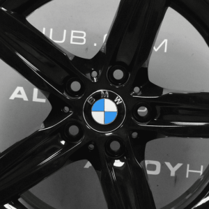 Genuine BMW 1/2 Series F20 F22 Style 379 Sport 5 17" Inch Alloy Wheels with Gloss Black Finish 36116850151