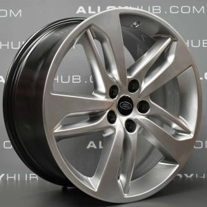 Genuine Land Rover Range Rover Sport L320 Red Edition 5 Split Spoke 20" Inch Alloy Wheels with Shadow Chrome Finish DH3M-1007-CAW