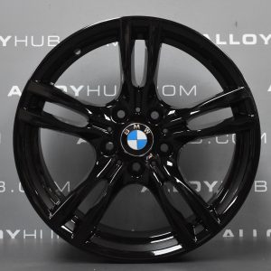Genuine BMW 3/4 Series 400M Sport 18″ Inch Alloy Wheels with Gloss Black Finish 36117845880 36117845881