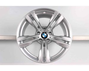 Genuine BMW X5 X6 F15 F16 467M Sport 5 Twin Spoke 19" inch Alloy Wheels with Silver Finish 36117846786 36117846787